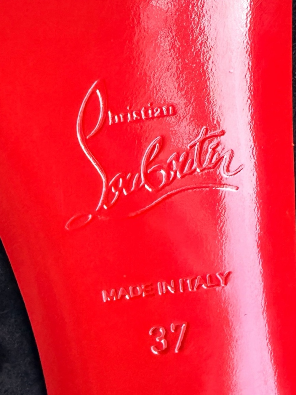 Christian Louboutin New Very Prive 120mm Veau Velours Suede heels RETAIL 895 - Picture 8 of 8